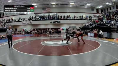 215 lbs Quarters & 1st Wb (16 Team) - Gage Medlock, McIntosh County Academy vs Ahmad Fears, Irwin County