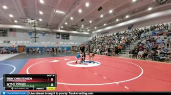 90 lbs Champ. Round 1 - Troy Christensen, Wyoming Unattached vs Wyatt Mason, Touch Of Gold Wrestling Club