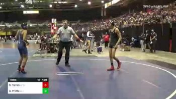 126 lbs Round Of 128 - Severn Torres, Dethrone vs Dylan Prieto, Nxt Level Wrestling Academy