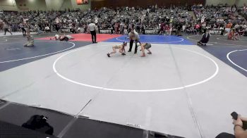 73 lbs Round Of 16 - Giselle Campbell, Redwave WC vs Branson Bressler, McKenzie River Mat Club