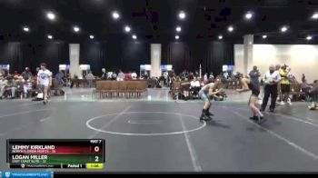 105 lbs Round 4 (6 Team) - Lemmy Kirkland, North Florida Misfits vs Logan Miller, East Coast Elite