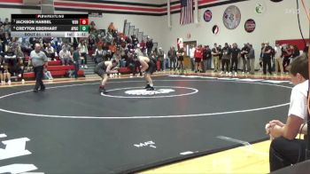 165 lbs Cons. Round 1 - Creyton Eberhart, AP-GC vs Jackson Hansel, Vinton-Shellsburg