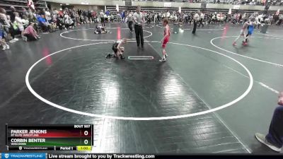 50-55 lbs Champ. Round 1 - Parker Jenkins, RT Elite Wrestling vs Corbin Benter, Wisconsin