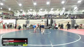 215 lbs Cons. Round 4 - Kaden Lambert, Mooresville vs Zachary Clark, Crown Point