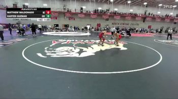 141 lbs Cons. Round 4 - Matthew Maldonado, North Central vs Karter Guzman, Coe