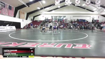 141 lbs Cons. Semi - Justin Maguire, Lyon College vs Zander Payne, University Of The Ozarks