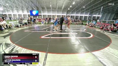 132 lbs Round 2 (8 Team) - Owen Proper, Arizona vs Leyton Baldwin, Arkansas