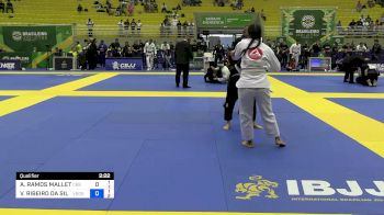 AMANDA RAMOS MALLET vs VITÓRIA RIBEIRO DA SILVA 2024 Brasileiro Jiu-Jitsu IBJJF