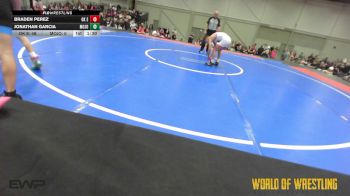 125 lbs Rr Rnd 1 - Braden Perez, OK Elite 14U 1 vs Jonathan Garcia, MOJO Mulisha 14U