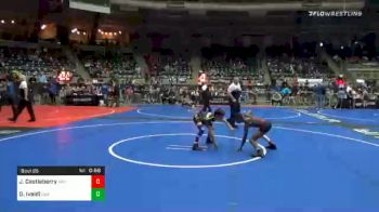 73 lbs Consolation - Jamiel Castleberry, Arlington/Twa vs Desmond Ivaldi, Usa Gold