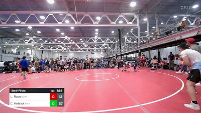 167 lbs Semifinal - Logan Rose, D3PRIMUS vs Chase Hetrick, PA Alliance HS