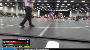 120 lbs Cons. Round 5 - Dylan Bratt, OK vs Nathan Attisano, OH