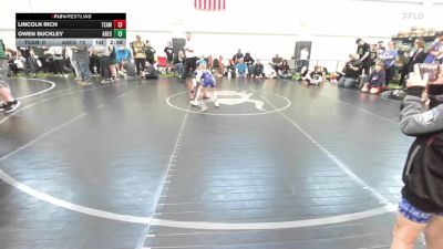 50 lbs Round Robin 5 - Lincoln Rich, Team Gotcha-yth vs Owen Buckley, Ares Black-Yth