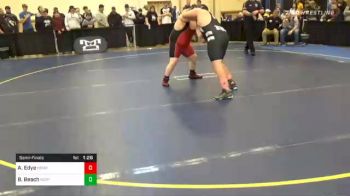 252 lbs Semifinal - Andrew Edye, Hempfield vs Brock Beach, Northern Bedford