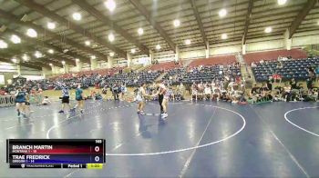 165 lbs Quarters & Wb (16 Team) - Branch Martin, Montana 1 vs Trae Fredrick, Oregon 1