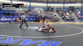 149 lbs Quarterfinal - Eric Streeter, Labette Community College vs Gavin Montgomery, Northeast Oklahoma