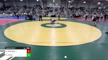 106 lbs Consi Of 64 #1 - BRENNAN SPRAGUE, NY vs Nathan Lyttle, FL