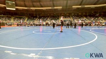 Round Of 16 - Daegen Gwinn, Pawhuska Elks Takedown vs Brody Jones, Cyril Youth Wrestling