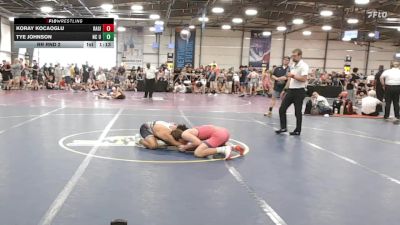 126 lbs Rr Rnd 2 - Koray Kocaoglu, Ragin Raisins Catawba HS vs Tye Johnson, NC United