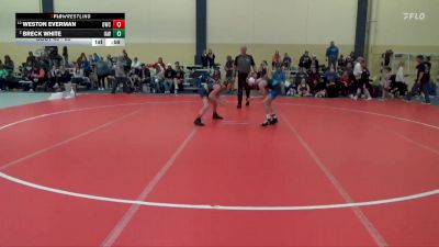 85 lbs Cons. Round 2 - Breck White, Immortal Athletics WC vs Weston Everman, Outlaw Wrestling Club