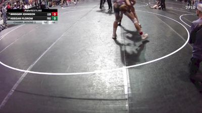 160 lbs Champ. Round 2 - Keegan Florom, Paxton Wrestling Club vs Bridger Johnson, Little Cougar Wrestling