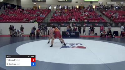 97 kg Rnd Of 16 - Torin Forsyth, Southwest Timberwolves Kids Wrestling Club vs Colden Dorfman, Cavalier Wrestling Club