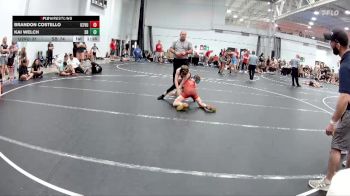 72 lbs Round 5 (8 Team) - Kai Welch, Smitty`s Barn vs Brandon Costello, U2 Vougars Uprising VHW