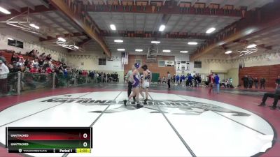 Boys 115 lbs Quarterfinal - Cooper Hurst, Shasta Boys vs Bryce Custer, Las Plumas Boys