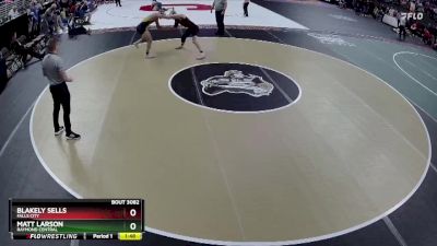 Champ. Round 1 - Blakely Sells, Falls City vs Matt Larson, Raymond Central