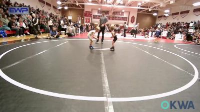 37 lbs 2nd Place - Ryder Scott, Verdigris Youth Wrestling vs Knoxx Rohde, Salina Wrestling Club