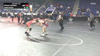 150 lbs Consi Of 32 #1 - Michael Goodwin, Manchester Memorial vs James Hickey, Westford Academy