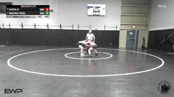 120 lbs Cons. Round 3 - Anaceli Vega, Granada vs Alexa Li, San Mateo
