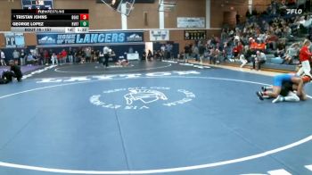 157 lbs Champ. Round 2 - George Lopez, Riverton vs Tristan Johns, Bishop Gorman HS