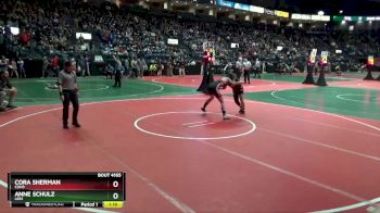 135 lbs Quarterfinal - Anne Schulz, LEB1 vs Cora Sherman, CGN3
