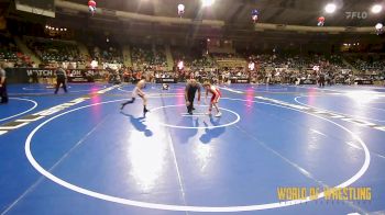 100 lbs Consi Of 8 #2 - Henry Begg, Simmons Academy Of Wrestling vs Tucker Driggs, Manhattan