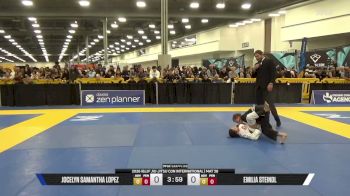 Jocelyn Samantha Lopez vs Emilia Steindl 2026 IBJJF Jiu-Jitsu CON International
