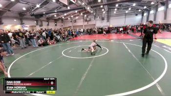 72 lbs Semifinal - Ivan Gore, Bandas Wrestling Academy vs Eyan Morgan, Amped Wrestling Club