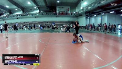 78-85 lbs Round 3 - Kannin Keefhaver, Victory Wrestling vs Colby Fields, Willard Youth Wrestling Club