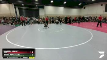 49-51 lbs Round 3 - Israel Rubalcado, Malicious Grounds Wrestling Club vs Warren Kirkley, Texas