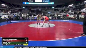 7A 126 lbs 3rd Place Match - Grier Hunt, Enterprise HS vs Dalton Zimmerman, Hewitt-Trussville