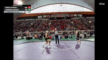 G 132 lbs Quarterfinal - Emma Stansell, Kuna vs Katerina Ivanova, Bishop Kelly