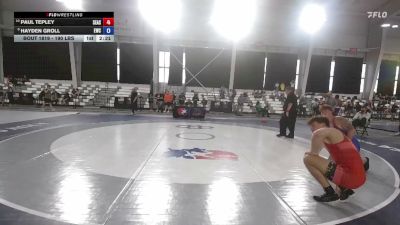 190 lbs Cons. Quarters - Paul Tepley, Seasons vs Hayden Groll, Empyre Wrestling Club