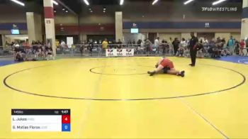 145 lbs Consolation - Lillian Jukes, Prosper Talons Wrestling vs Genesis Matias Flores, Legends Of Gold Las Vegas