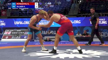 125 kg 1/4 Final - Geno Petriashvili, Georgia vs Hayden Nicholas Zillmer, United States