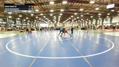 170 lbs Round Of 16 - Sean Perez Jr, TX vs David Borodziuk, NJ