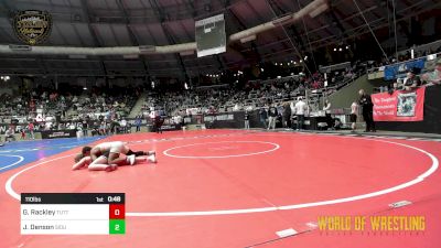 110 lbs Consolation - Gage Rackley, Tuttle Elite Wrestling Club vs Jayden Denson, Siouxland Wrestling Academy