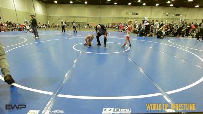90 lbs Semifinal - Dylan O'Connor, Texas Top Team 9u vs Ledger Wright, Powerhouse Gold 9U