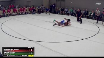 108 lbs Round 6 (8 Team) - Alejandra Reyes, Nebraska Blue vs Tanya Bacon, Kentucky