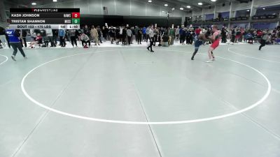 175 lbs Champ. Rd Of 64 - Tristan Shannon, Missouri vs Kash Johnson, High Altitude Wrestling Club