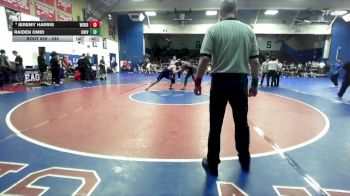 285 lbs 5th Place Match - Raiden Omid, University vs Jeremy Harris, Woodbridge